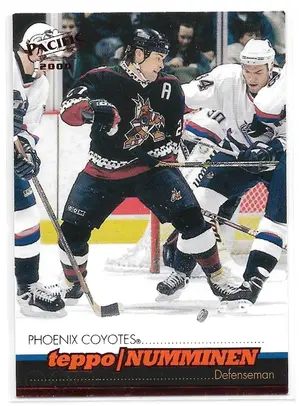 1999-00 Pacific Red #323 Teppo Numminen