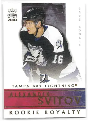 2002-03 Crown Royale Rookie Royalty #20 Alexander Svitov