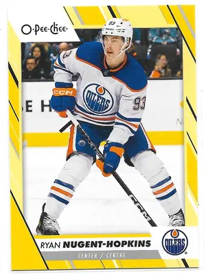 2023-24 O-Pee-Chee Yellow #28 Ryan Nugent-Hopkins