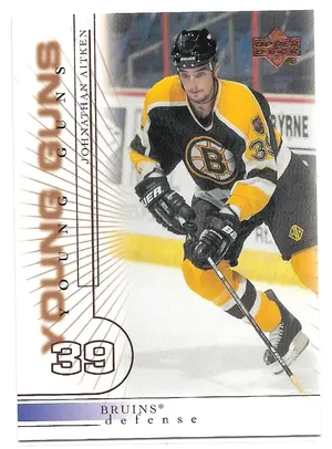 2000-01 Upper Deck #218 Johnathan Aitken RC (Young Guns)