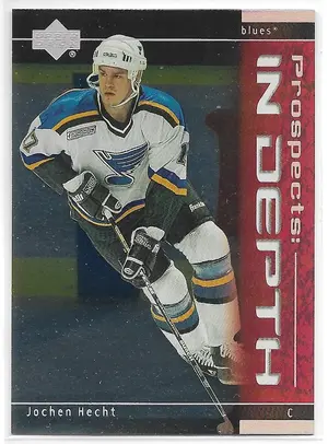 2000-01 Upper Deck Prospects In Depth #P10 Jochen Hecht
