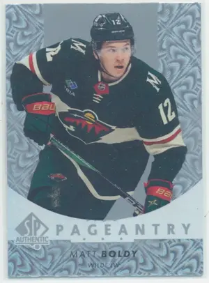 2022-23 SP AUTHENTIC - MATT BOLDY #P-74 PAGEANTRY
