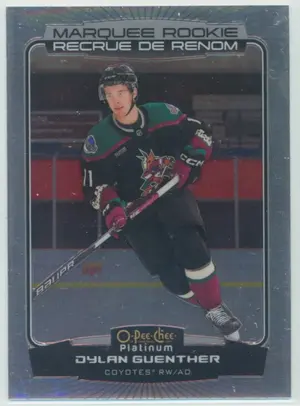 2022-23 O-PEE-CHEE PLATINUM - DYLAN GUENTHER #298 MARQUEE ROOKIE