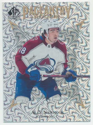 2021-22 SP AUTHENTIC - ALEX NEWHOOK #P-61 PAGEANTRY
