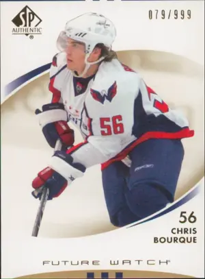 2007-08 SP AUTHENTIC - CHRIS BOURQUE #190 FUTURE WATCH 79/999