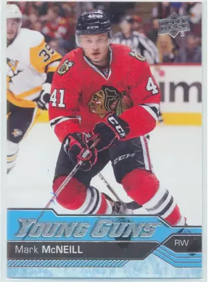 2016-17 UPPER DECK - MARK McNEILL #464 YOUNG GUNS