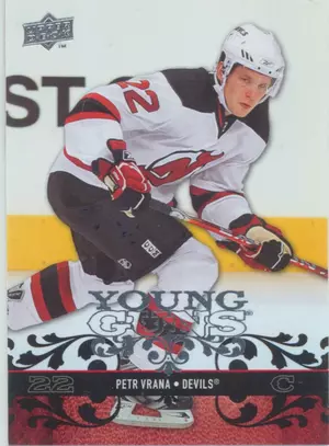 2008-09 UPPER DECK - PETR VRANA #476 YOUNG GUNS