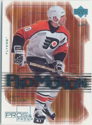 2000-01 PROS & PROSPECTS - JOHN LeCLAIR #PM8 PROMOTION