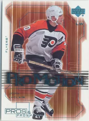 2000-01 PROS & PROSPECTS - JOHN LeCLAIR #PM8 PROMOTION
