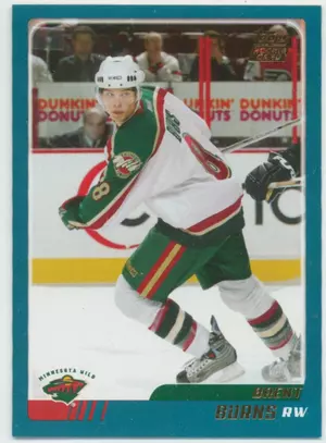 2003-04 TOPPS TRADED & ROOKIES - BRENT BURNS #TT117 ROOKIE