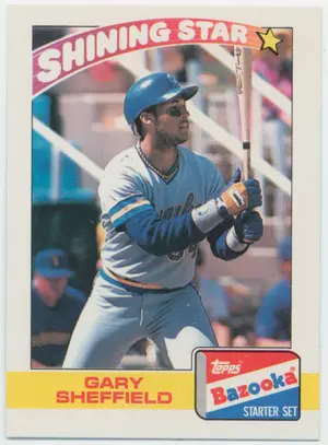1989 Topps Bazooka - Gary Sheffield #19