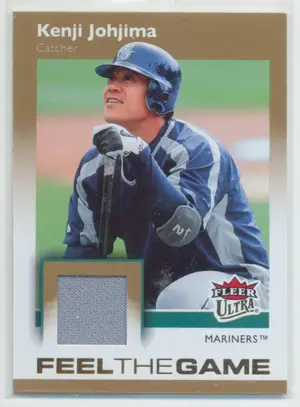 2007 Fleer Ultra - Kenji Johjima Feel the Game Materials #FG-KJ