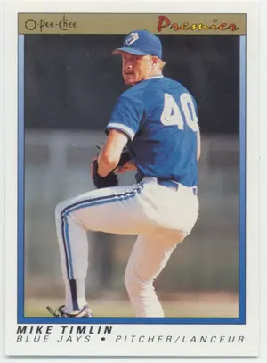 1991 O-Pee-Chee Premier - Mike Timlin #122 RC