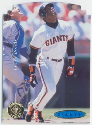 1995 Upper Deck SP Championship Series - Barry Bonds #96 Die-Cut Parallel