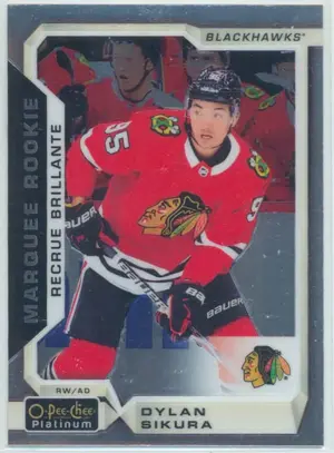 2018-19 O-PEE-CHEE PLATINUM - DYLAN SIKURA #198 ROOKIE