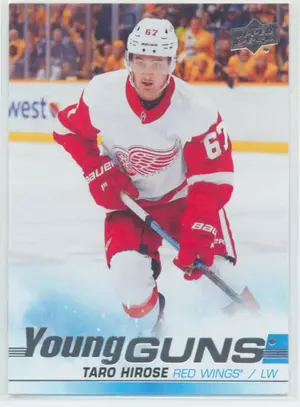 2019-20 UPPER DECK - TARO HIROSE #215 YOUNG GUNS