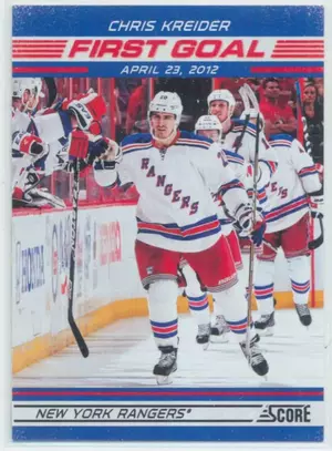 2012-13 SCORE - CHRIS KREIDER #FG5 FIRST GOAL