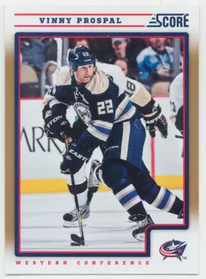 2012-13 SCORE - VINNY PROSPAL #148 GOLD