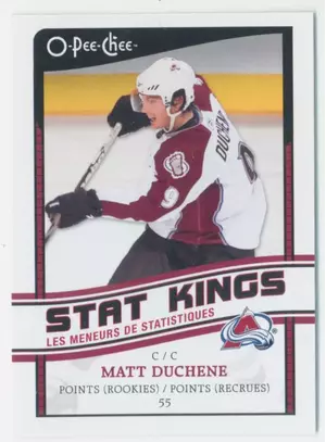 2010-11 O-PEE-CHEE - MATT DUCHENE #SK-11 STAT KINGS