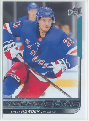 2018-19 UPPER DECK - BRETT HOWDEN #215 YOUNG GUNS