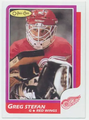 1986-87 O-PEE-CHEE - GREG STEFAN #51