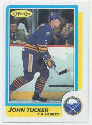 1986-87 O-PEE-CHEE - JOHN TUCKER #67