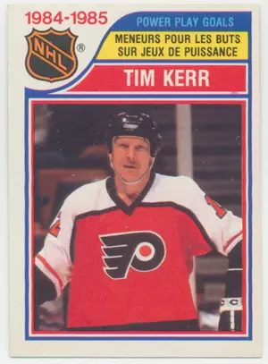 1985-86 O-Pee-Chee - Tim Kerr Power Play Goals #260