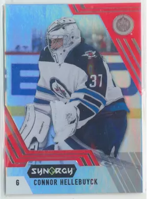 2020-21 SYNERGY - CONNOR HELLEBUYCK #9 VETERANS RED