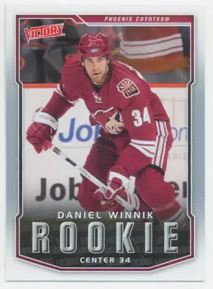 2007-08 VICTORY - DANIEL WINNIK #306 ROOKIE