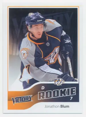 2011-12 VICTORY - JONATHON BLUM #222 ROOKIE