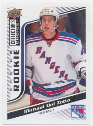 2009-10 COLLECTOR'S CHOICE - MICHAEL DEL ZOTTO #277 ROOKIE