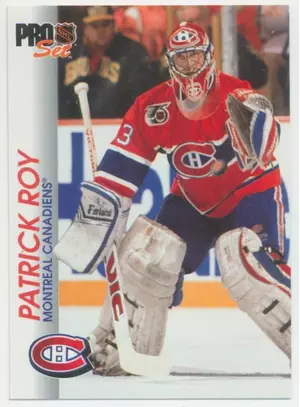 1992-93 PRO SET - PATRICK ROY #85