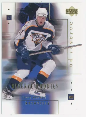 2000-01 UD RESERVE - SCOTT HARTNELL #100 ROOKIE
