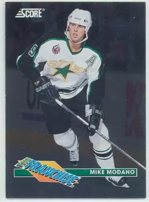 1993-94 SCORE - MIKE MODANO #5 THE FRANCHISE⚠️