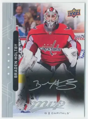 2018-19 MVP - BRADEN HOLTBY #145 SILVER SCRIPTS