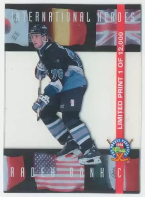 1994 CLASSIC PRO PROSPECTS - RADEK BONK #LP21 INTERNATIONAL HEROES /12000