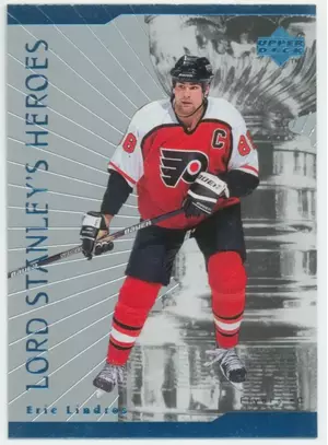 1998-99 UPPER DECK - ERIC LINDROS #LS16 LORD STANLEY'S HEROES