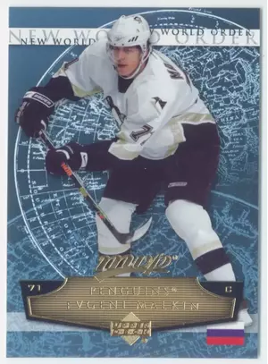 2007-08 MVP - EVGENI MALKIN #NW9 NEW WORLD ORDER