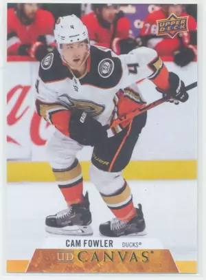 2020-21 UPPER DECK - CAM FOWLER #C123 UD CANVAS