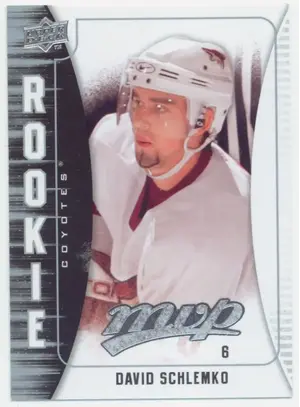 2009-10 MVP - DAVID SCHLEMKO #357 ROOKIE