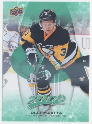 2016-17 MVP - OLLI MAATA #87 GREEN SCRIPT