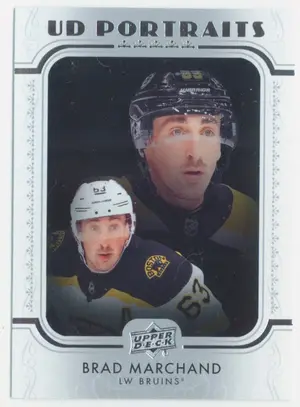 2019-20 UPPER DECK - BRAD MARCHAND #P-22 UD PORTRAITS