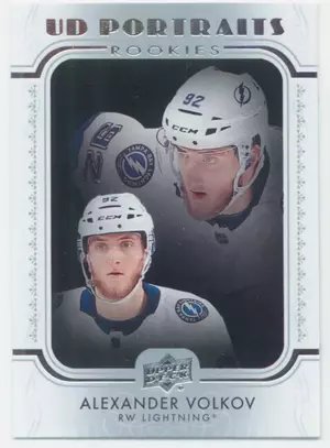 2019-20 UPPER DECK - ALEXANDER VOLKOV #P-77 UD PORTRAITS