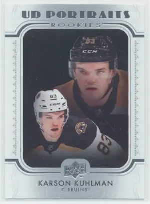 2019-20 UPPER DECK - KARSON KUHLMAN #P-94 UD PORTRAITS