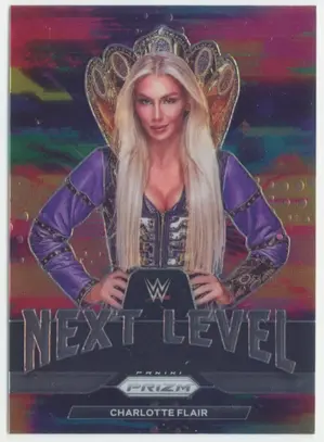 2022 Prizm WWE - Charlotte Flair #25 Next Level