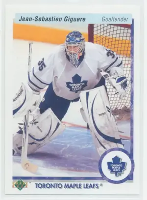 2010-11 UPPER DECK - JEAN-SEBASTIEN GIGUERE #16 20TH ANNIVERSARY