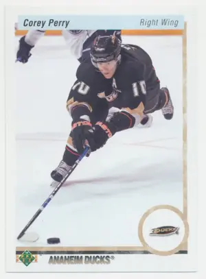 2010-11 UPPER DECK - COREY PERRY #195 20TH ANNIVERSARY