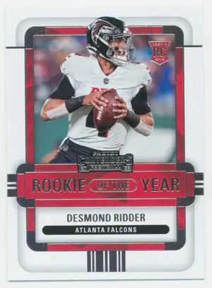 2022 Contenders Football - Desmond Ridder #ROY-DRI Rookie of the Year