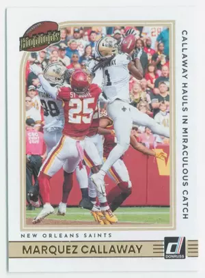 2022 Donruss - Marquez Callaway #H-MC Highlights