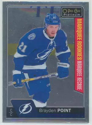 2016-17 O-PEE-CHEE PLATINUM - BRAYDEN POINT #184 ROOKIE